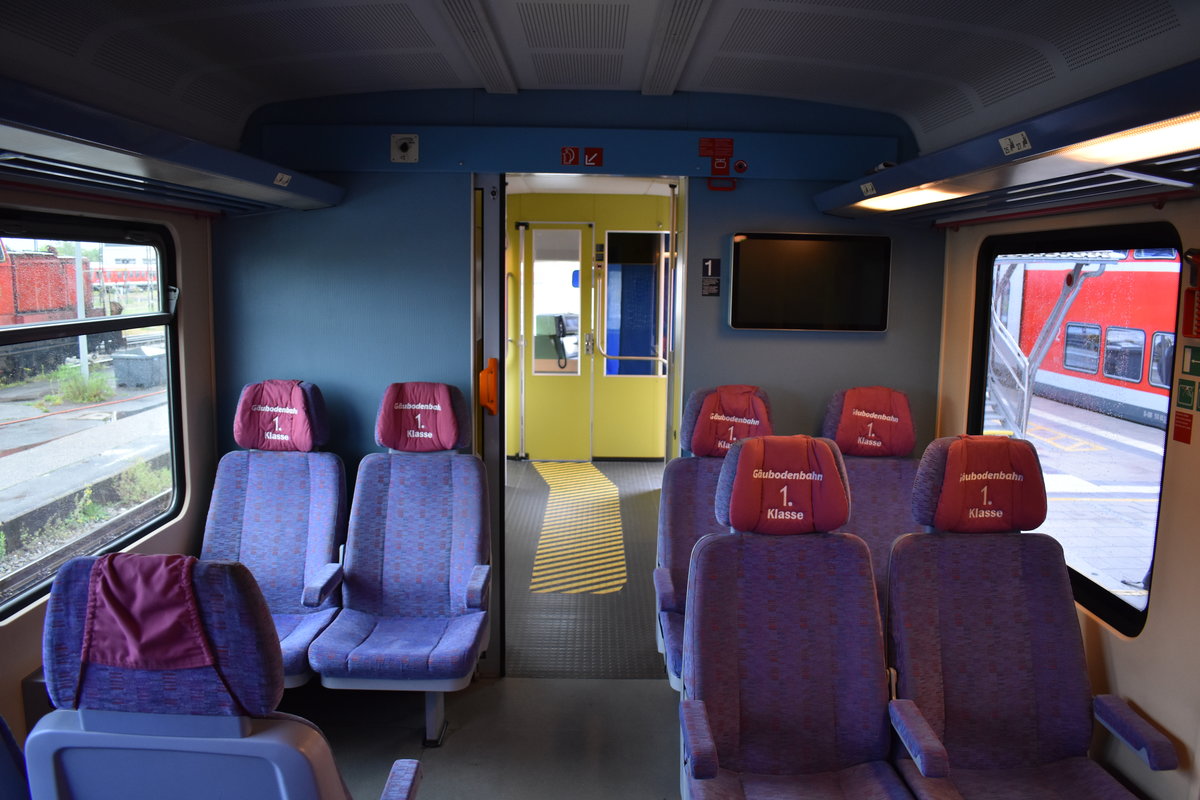 1.Klasse Bereich von 628 426 der Gäubodenbahn im RSB Desgin