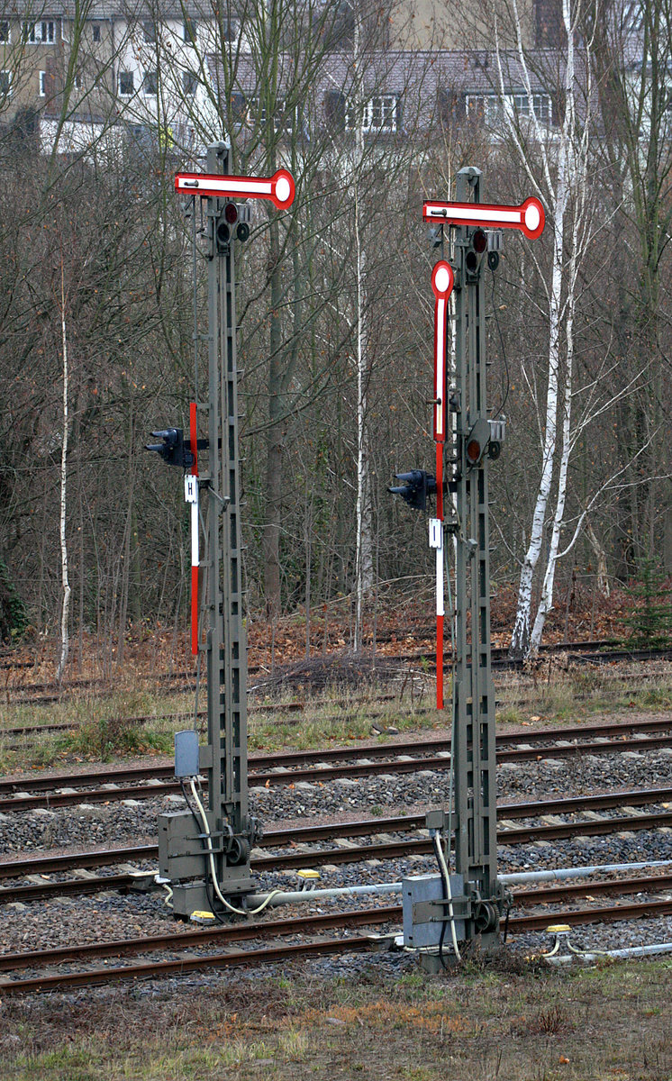 2 Formsignale in Roßwein.28.11.2020 11:28 Uhr.