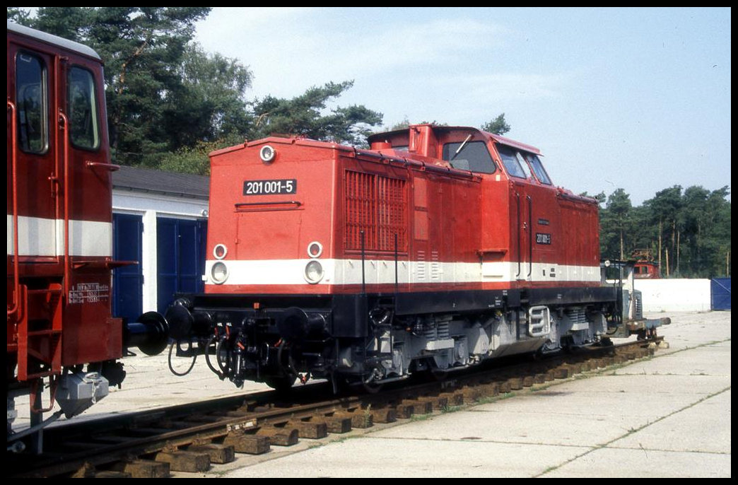 201001 am 10.9.1995 auf dem Museumsgelände in Prora.