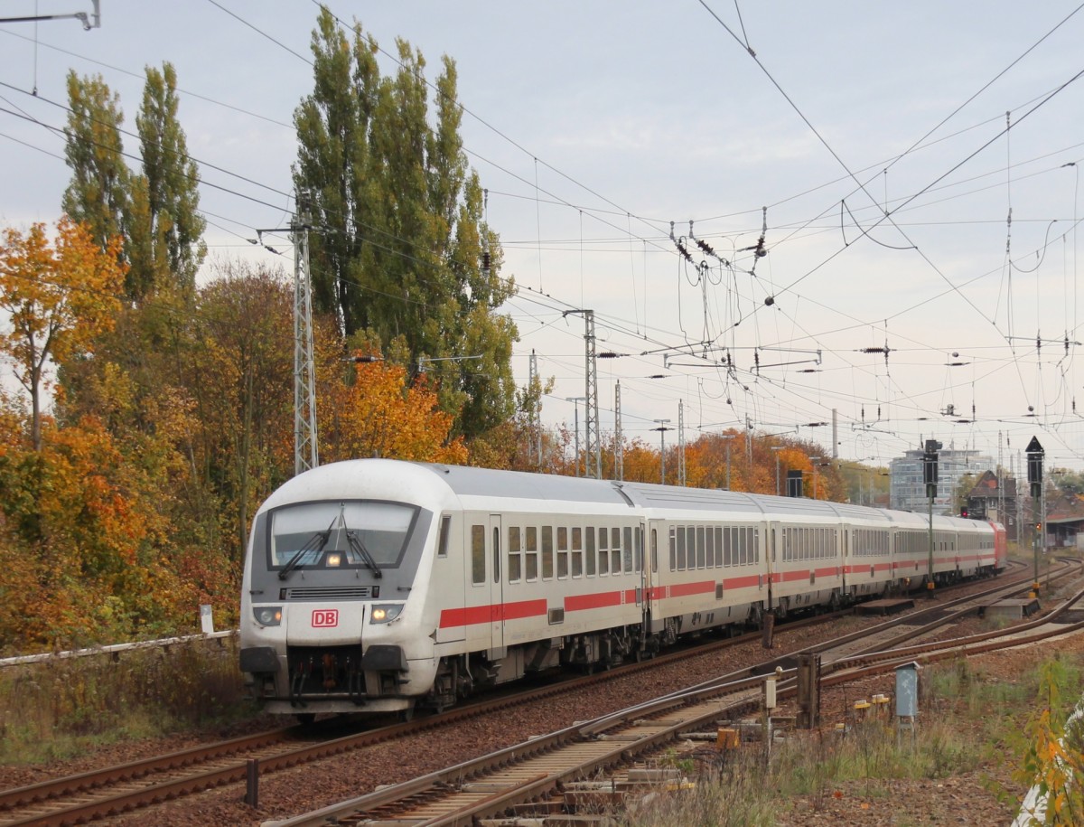 20.10.2013 Bernau bei Berlin. Ausfahrt IC 2356