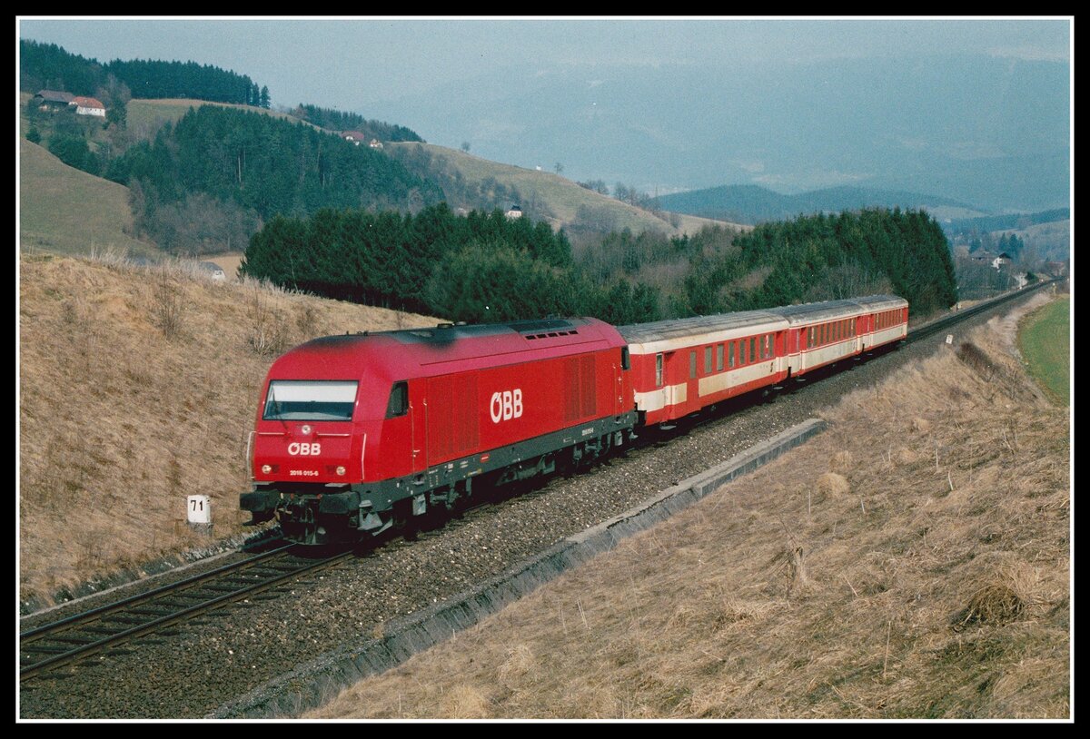 2016 015 mit R4557 bei Granitztal am 21.03.2003.