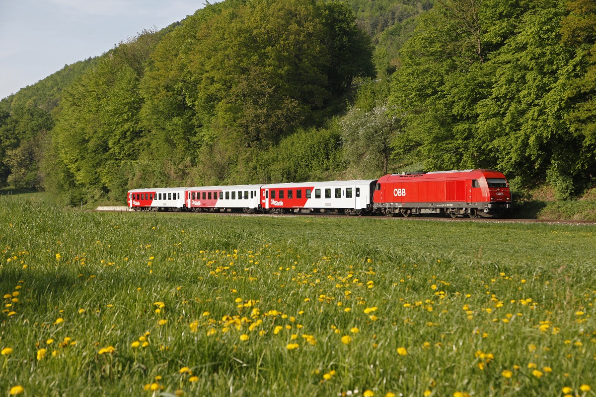 2016 039 mit REX bei Petersbaumgarten am 29.04.2015.