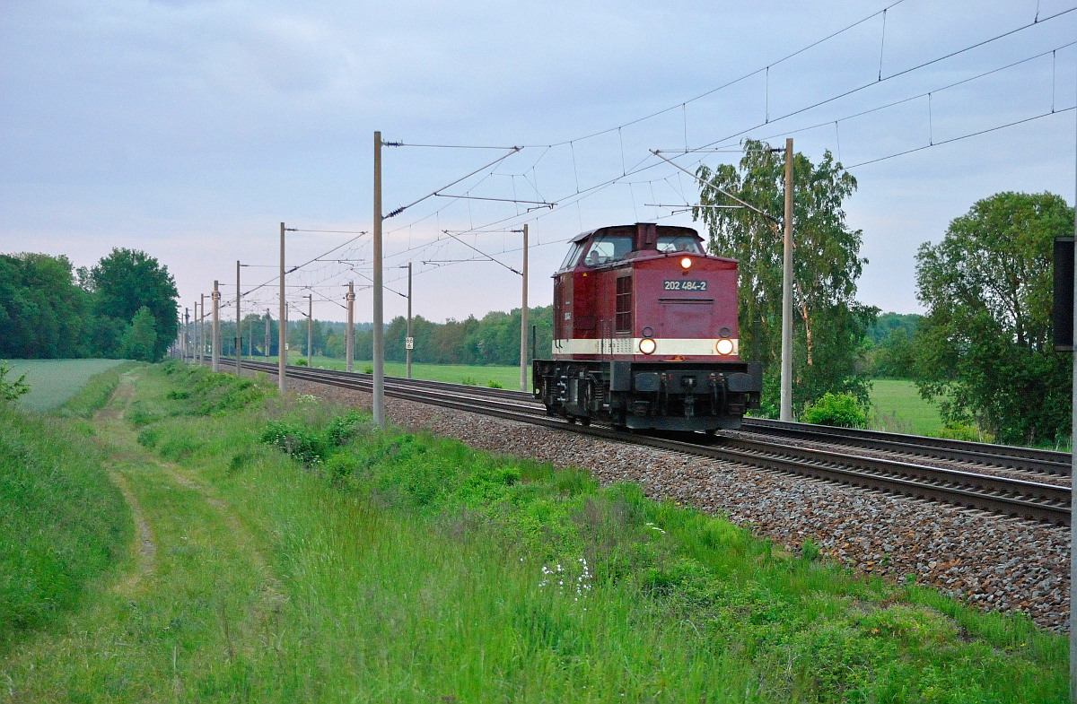 202 484-2 bei Zschortau. 21.05.2016