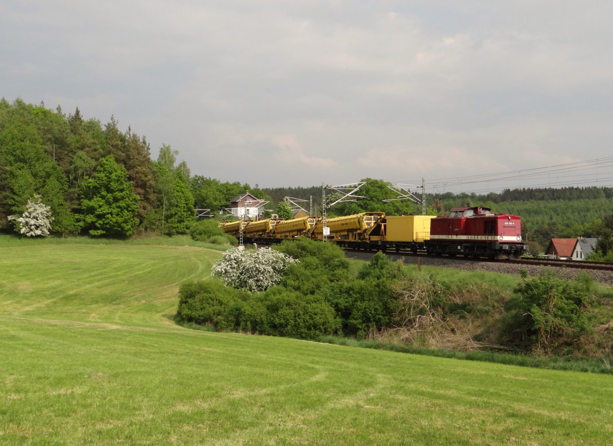 202 703-5 zu sehen am 21.05.15 in Jößnitz/V.