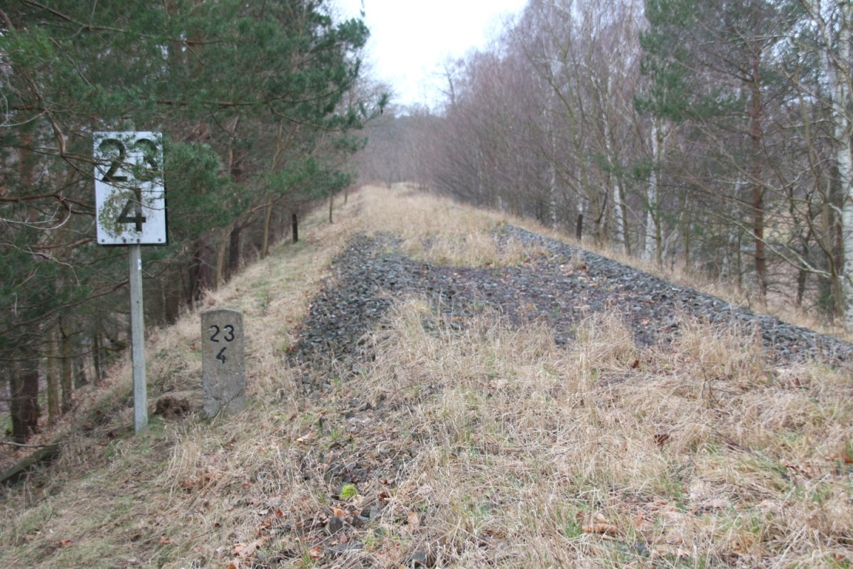 20.2.2016 Bad Belzig, Brandenburgische Städtebahn. 23.4 km bis Treuenbrietzen