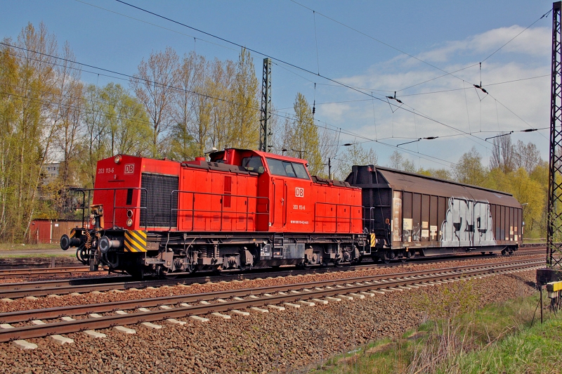 203 113 am 21.04.2010 in Leipzig-Thekla