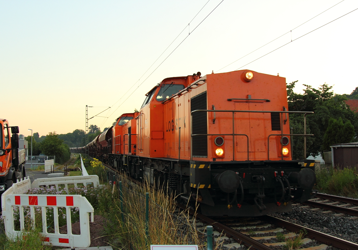 203 148-2 BBL 07 und 203 122-7 BBL 09 in Creidlitz am 19.07.2016.