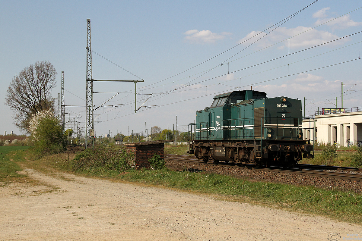 203 318 Lz bei Porz Wahn am 08.04.2020
