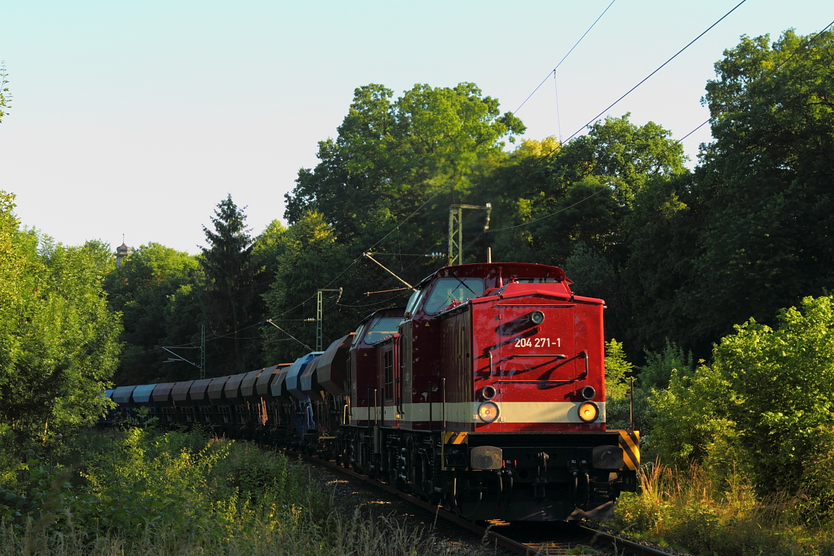 204 271-1 und 204 425-3 Press in Schney am 23.06.2016.