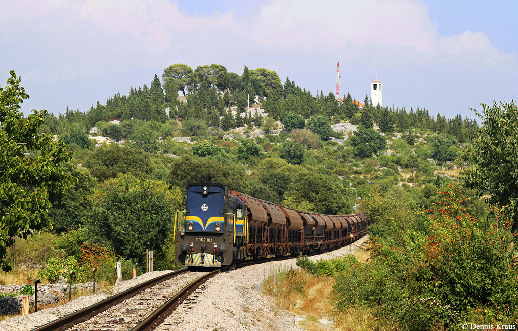 2062 104 mit 60340 am 14.08.2015 bei Primorski Dolac.