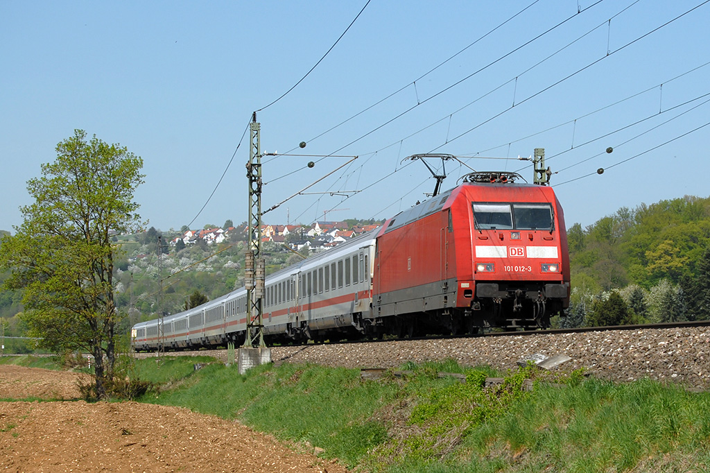 21.04.2018 Streckenabschnitt Uhingen 101 012-3