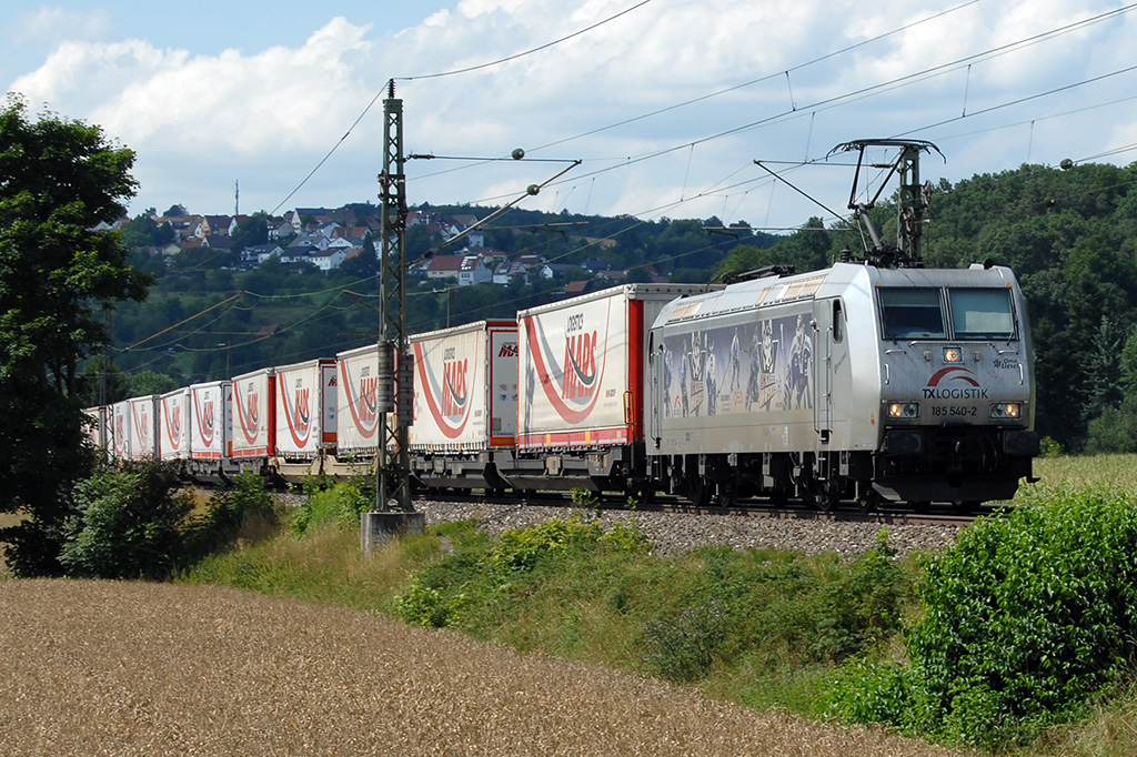 21.07.2017 Streckenabschnitt Uhingen 185 540-2