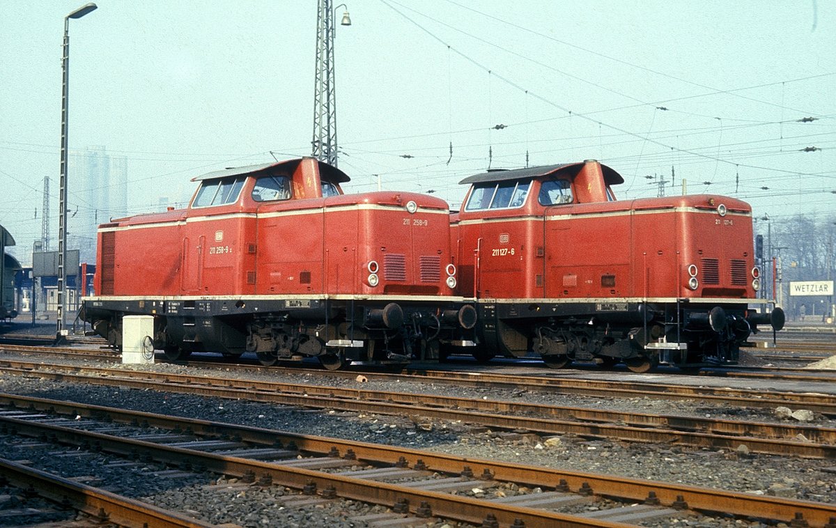 211 258 + 127  Wetzlar  02.03.75