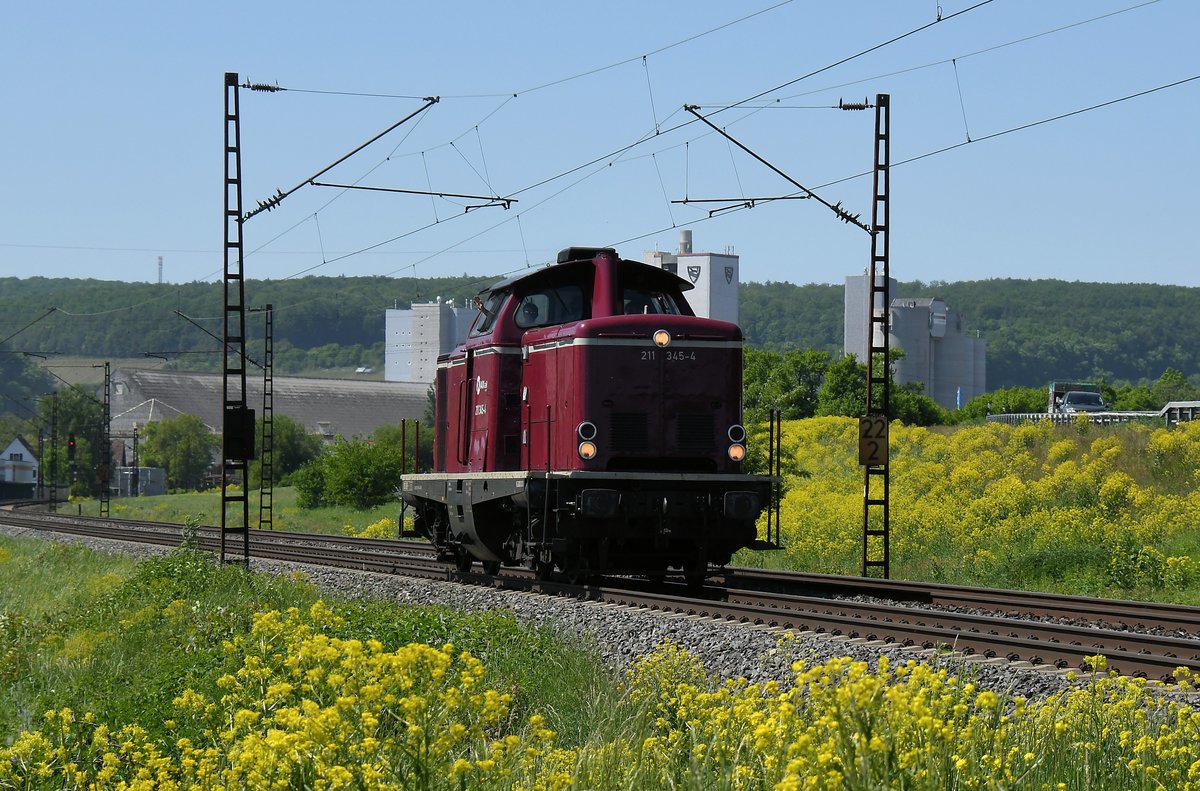 211 345 am 08.05.18 bei Karlstadt am Main