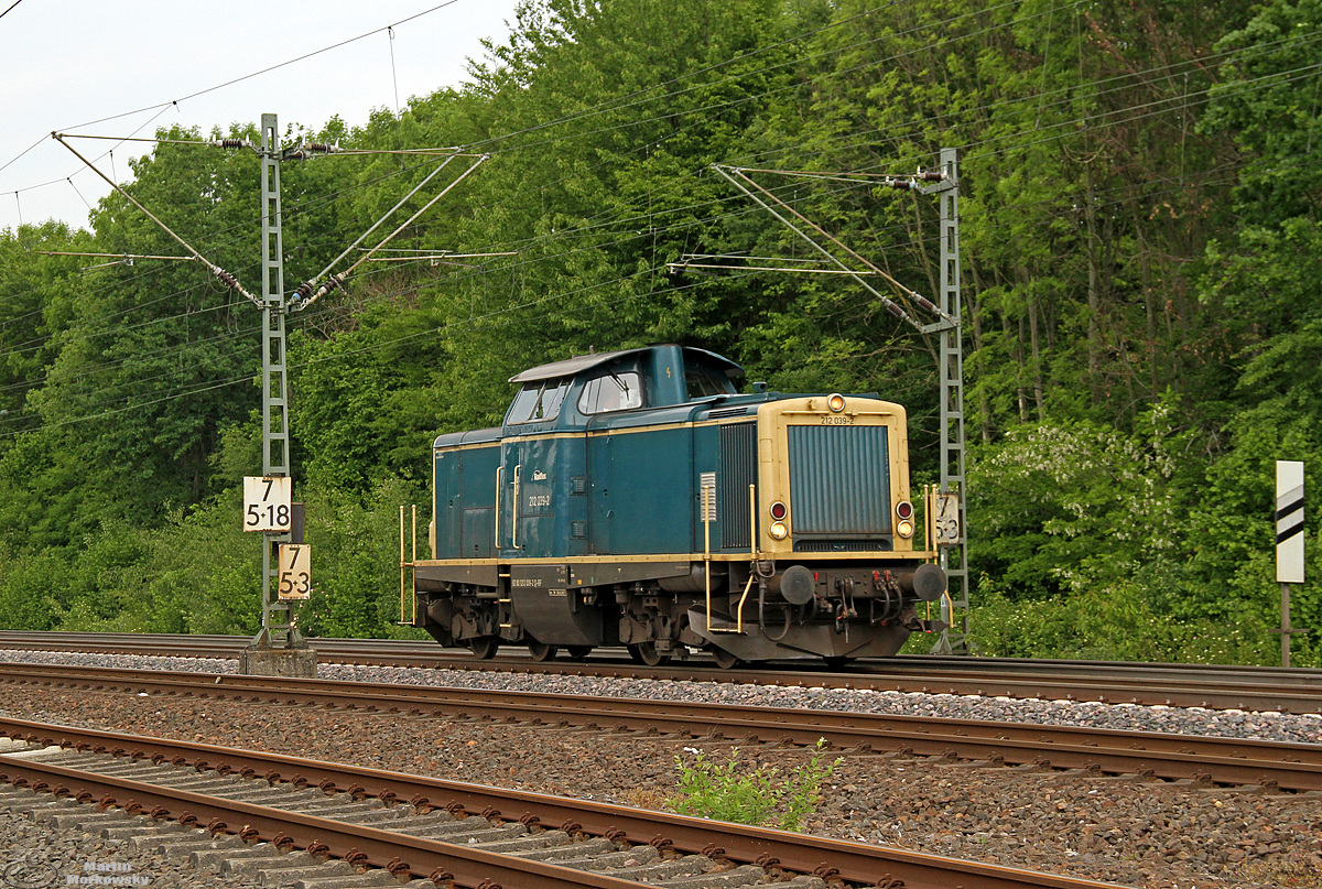 212 039 bei Köln Stammheim am 23.05.2019