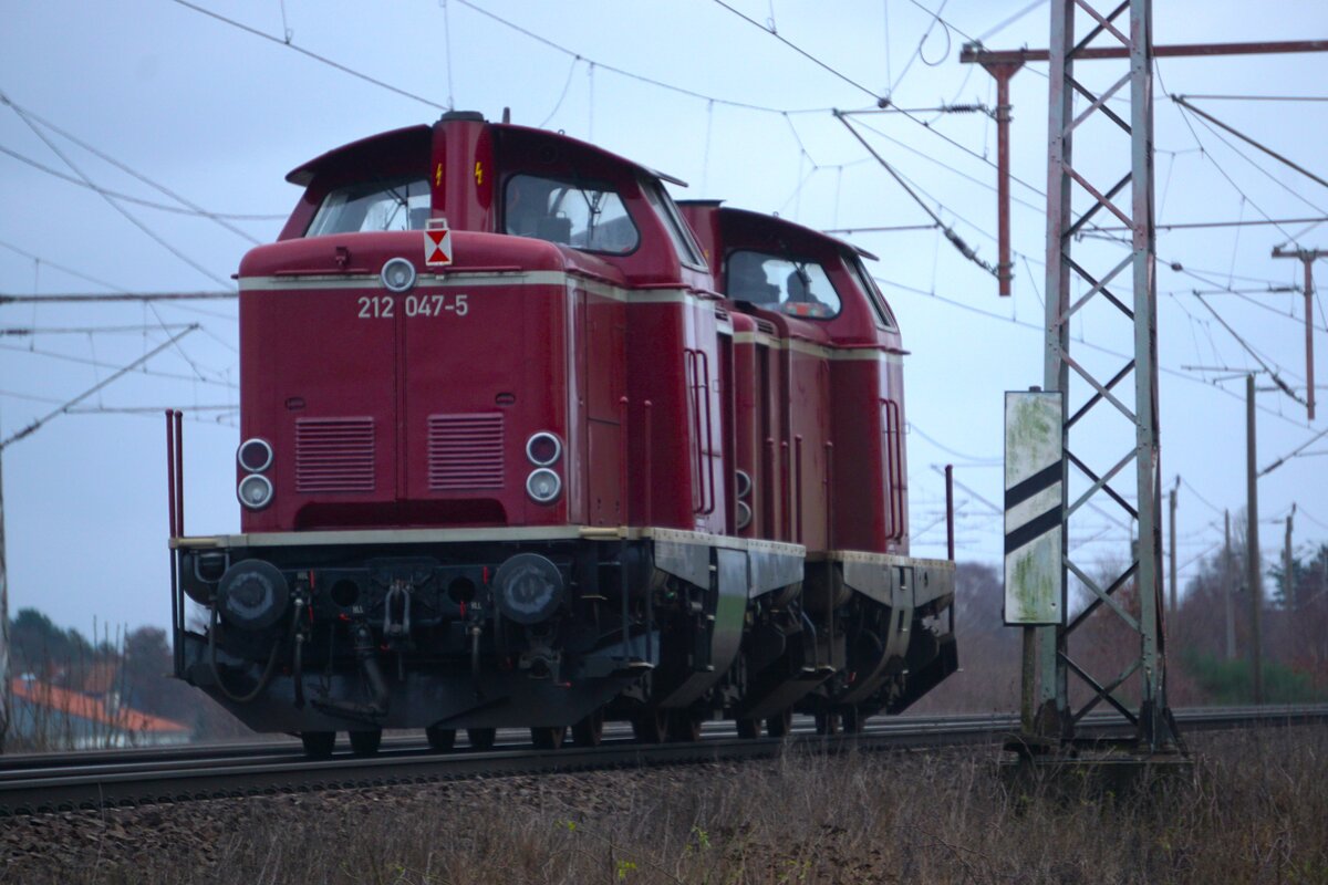 212 047-5 in Gümmer am 22.01.22
