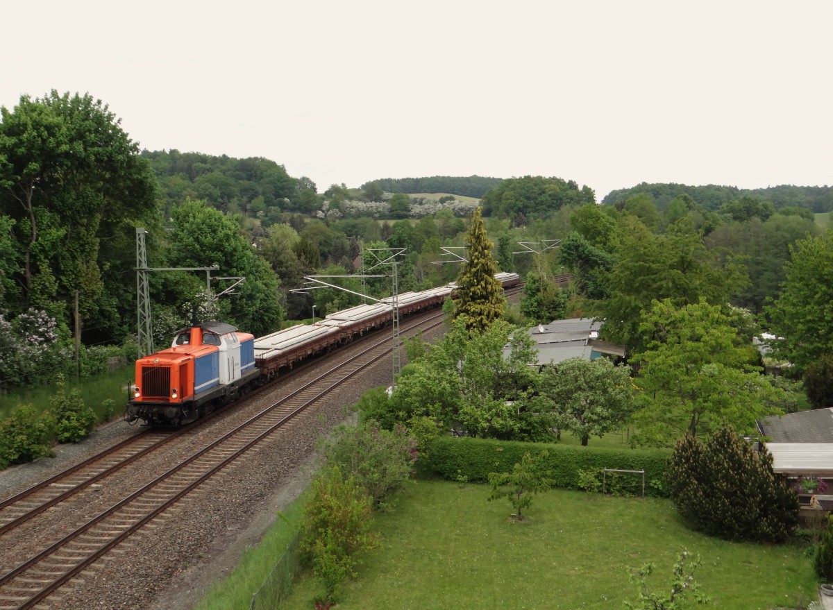 212 063 zu sehen am 21.05.15 in Jößnitz/V.