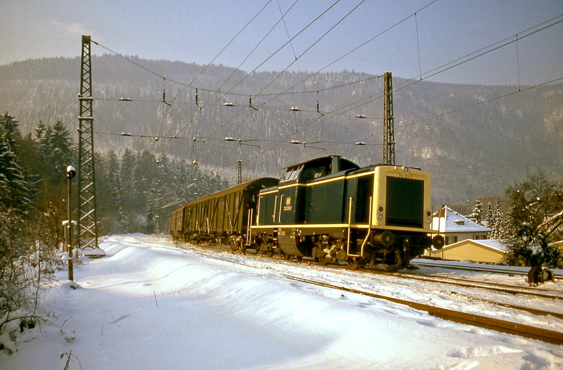 212 223, Neckargemünd, 08.01.1985.
