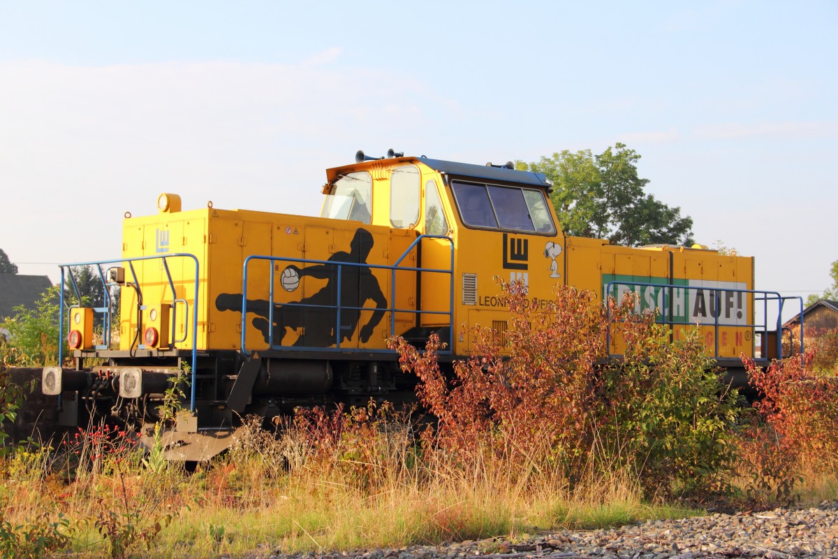 214 010-1 Leonhard Weiss in Lichtenfels am 19.09.2014.