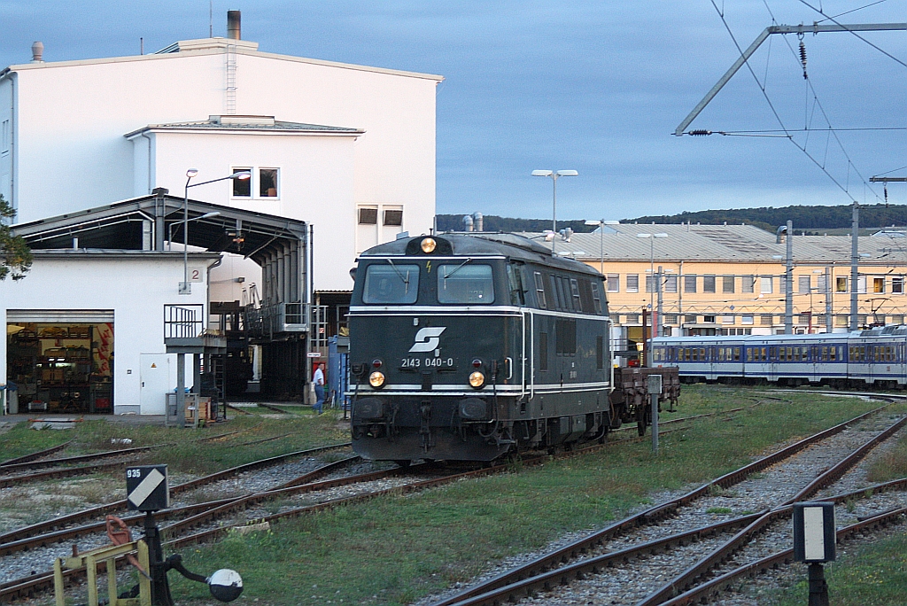 2143 040-0 am 18.September 2015 in Jedlersdorf.