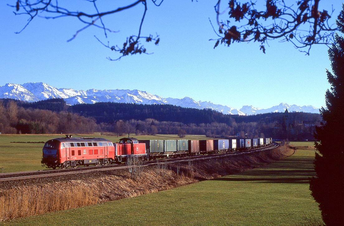 215 003 + 212 179, Stein im Allgäu, 41643, 18.02.1998.