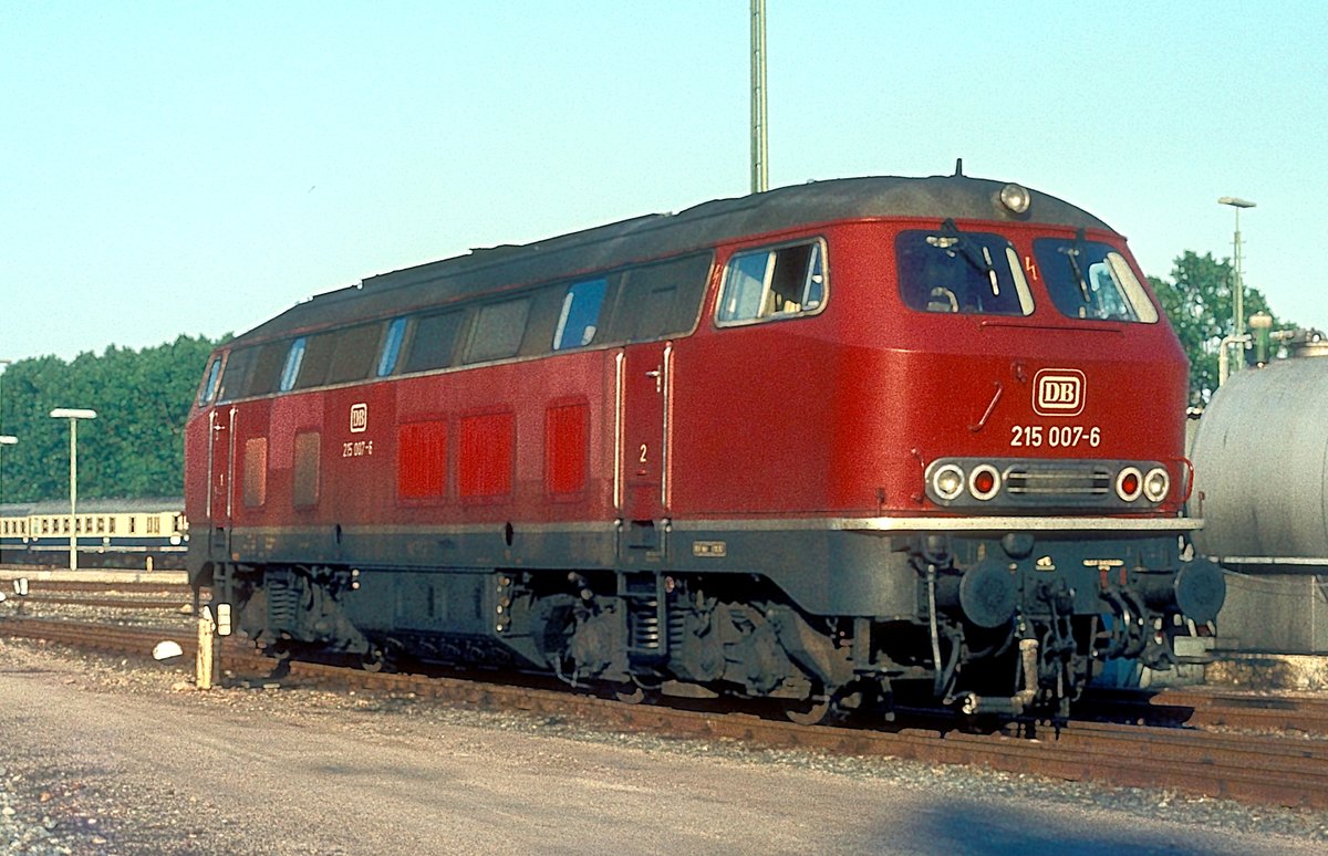 215 007  Freudenstadt Hbf  27.06.84