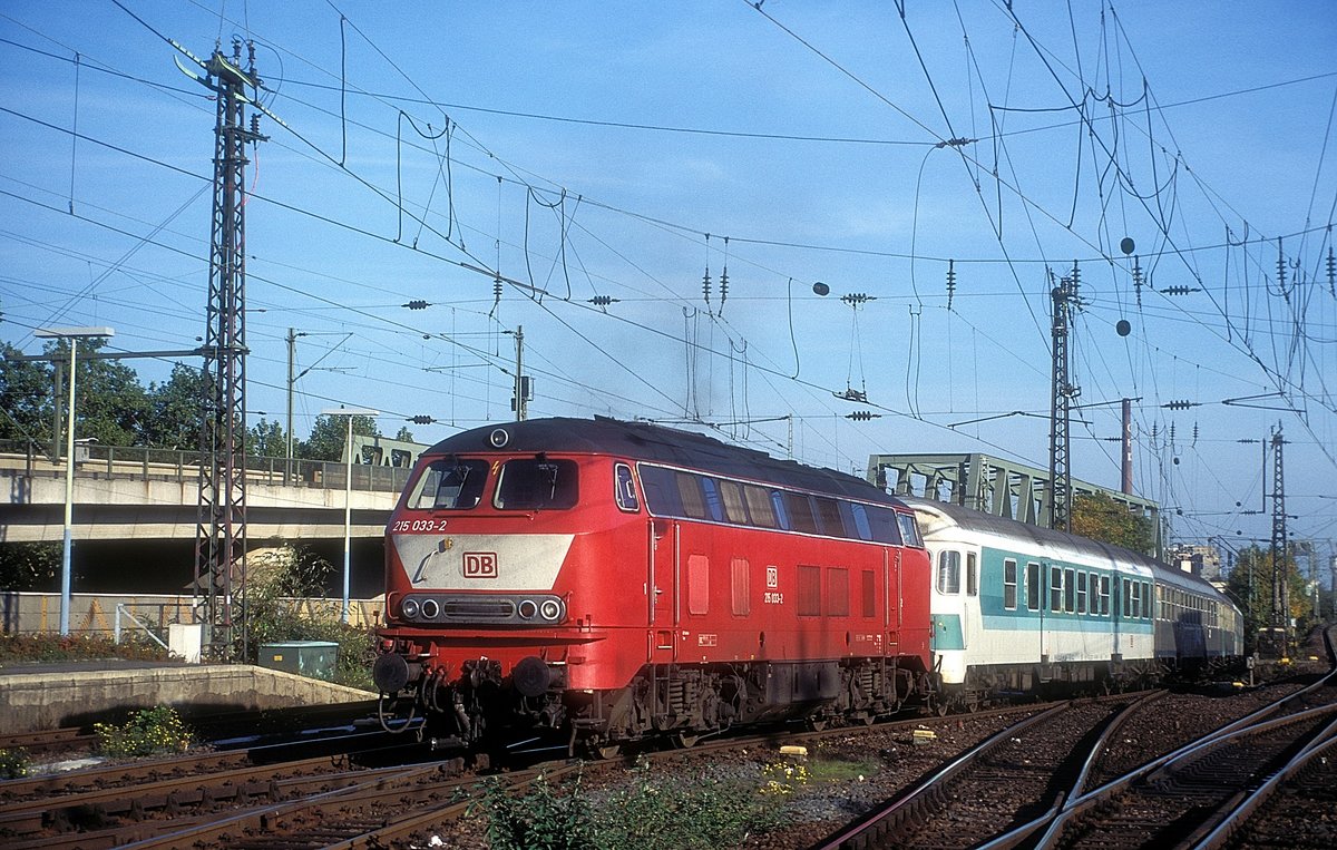 215 033  Köln - Deutz  14.10.96 