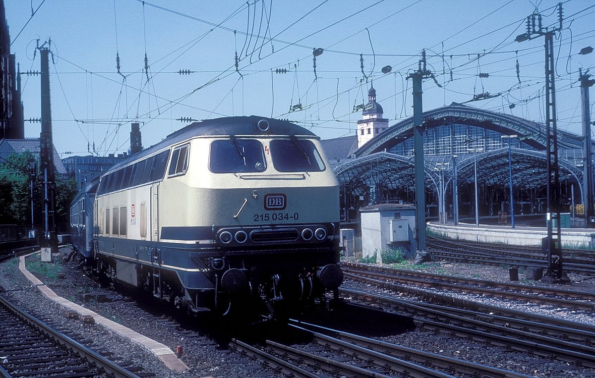  215 034  Köln Hbf  23.05.93