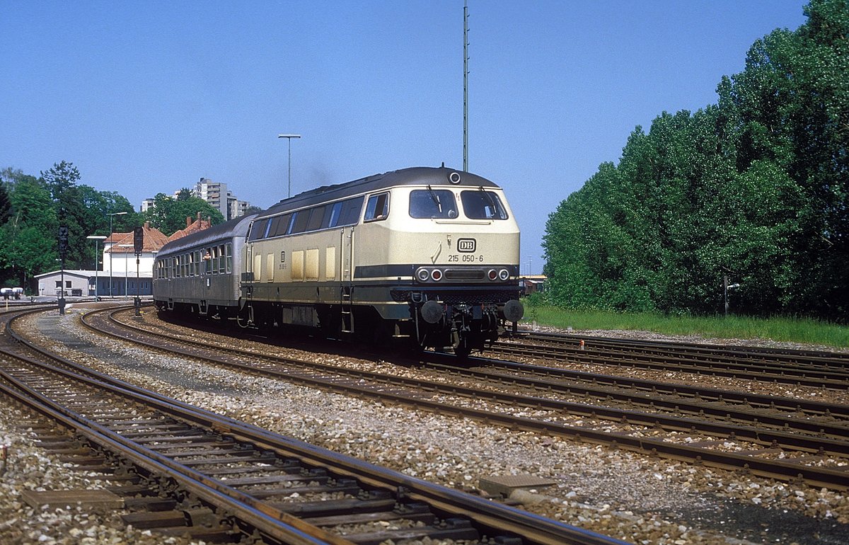 215 050  Freudenstadt Hbf  17.06.89