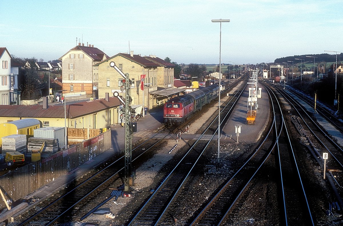 215 055  Schw. Hall - Hessental  25.11.86