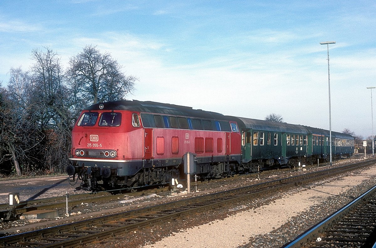 215 055  Schw. Hall - Hessental  25.11.86