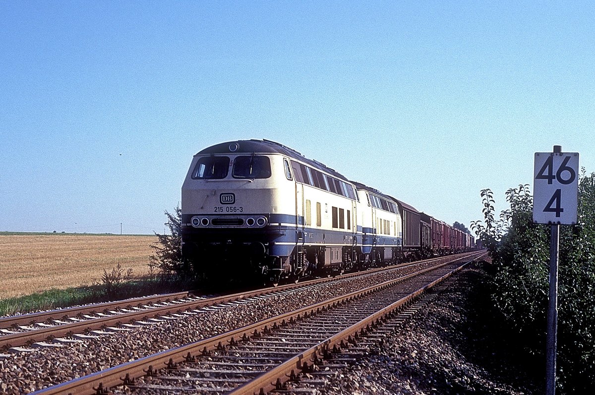 215 056 + 215 107  bei Sulzdorf  09.09.92