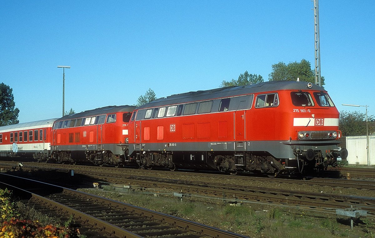 215 901 + 903  Niebüll  15.10.03