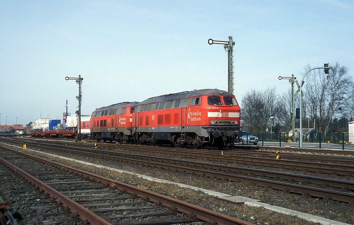 215 903 + 907  Niebüll  21.03.05