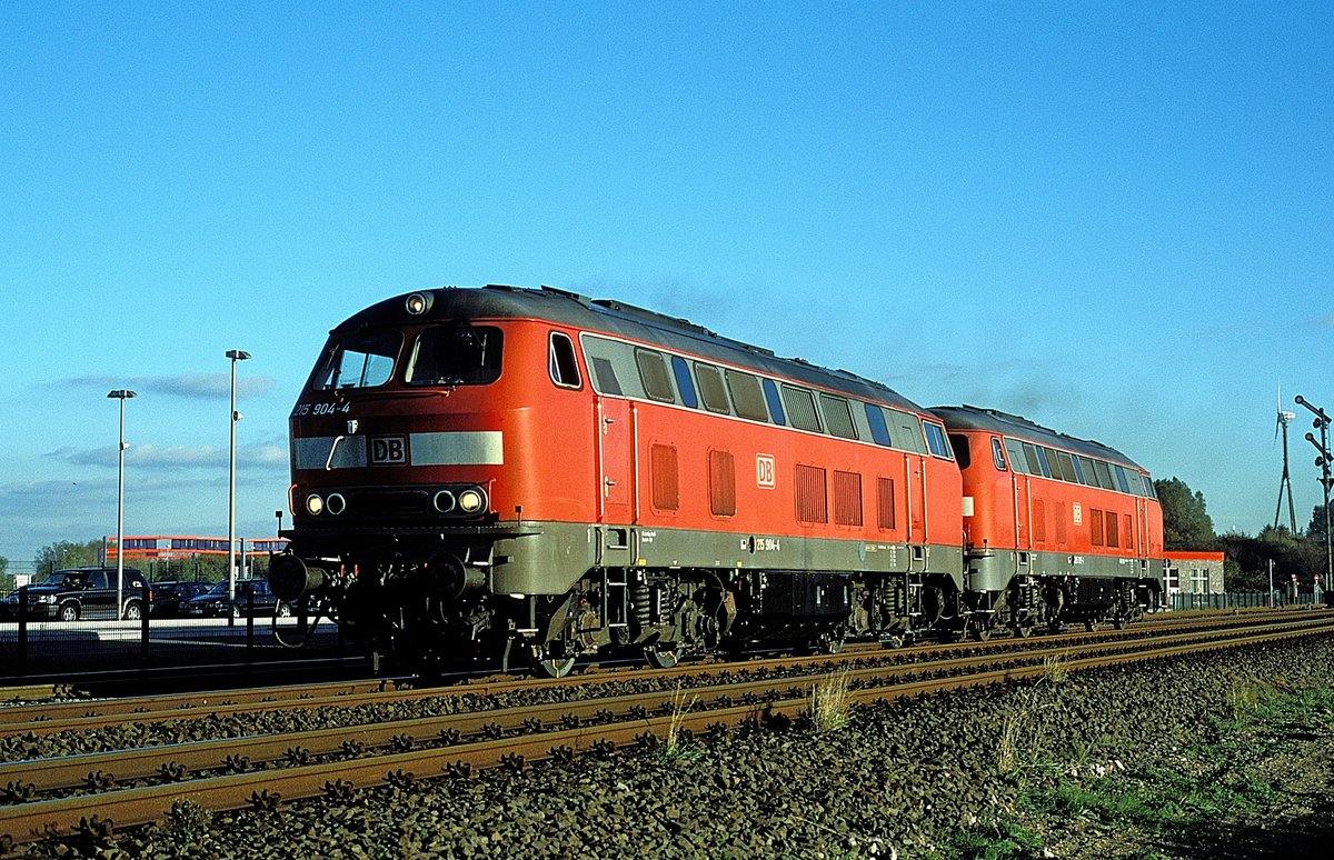 215 904 + 905  Niebüll  15.10.03