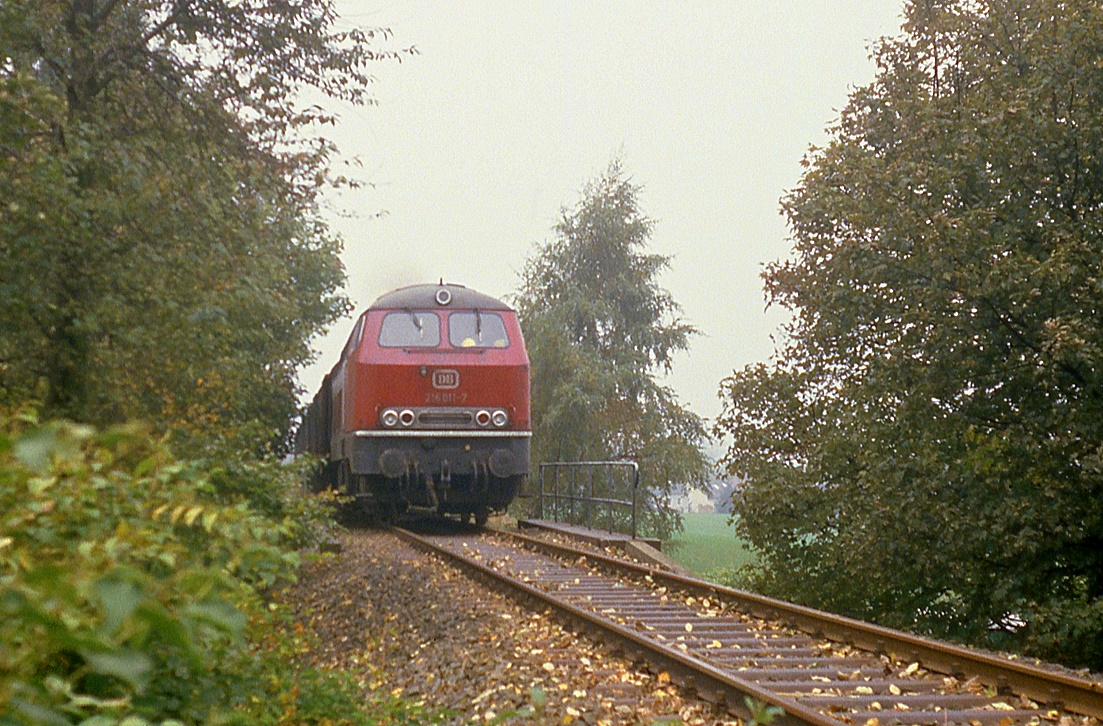 216 011, Heiligenhaus Abtskücher Straße, 26.10.1983.