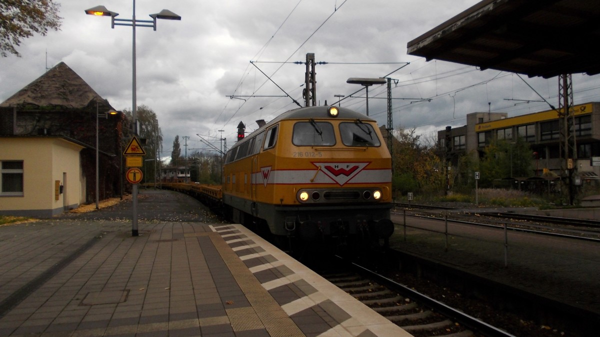 216 012, am 27.10.2013 in Lehrte.
