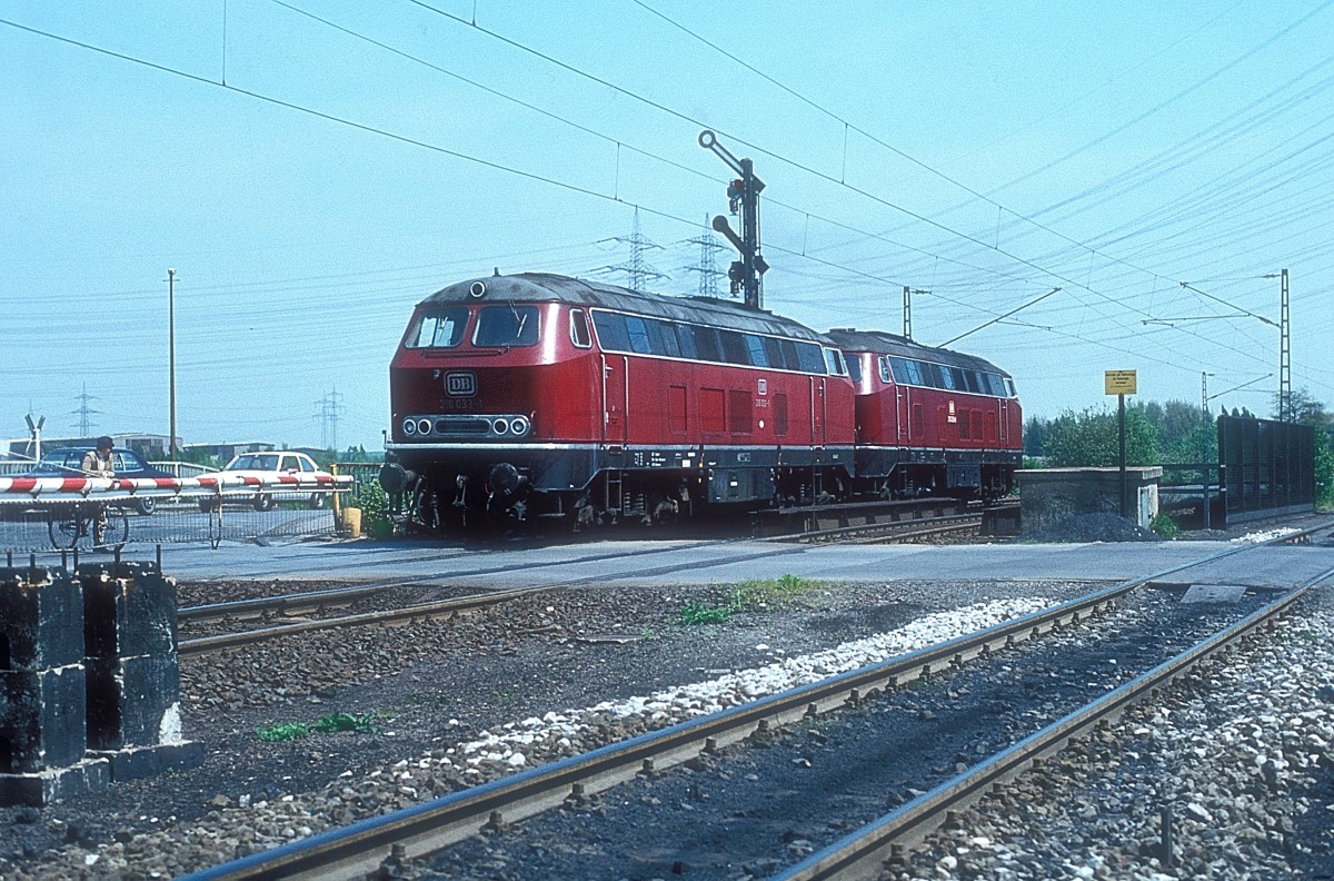 216 033 + 216 039  Gelsenkirchen  16.05.80