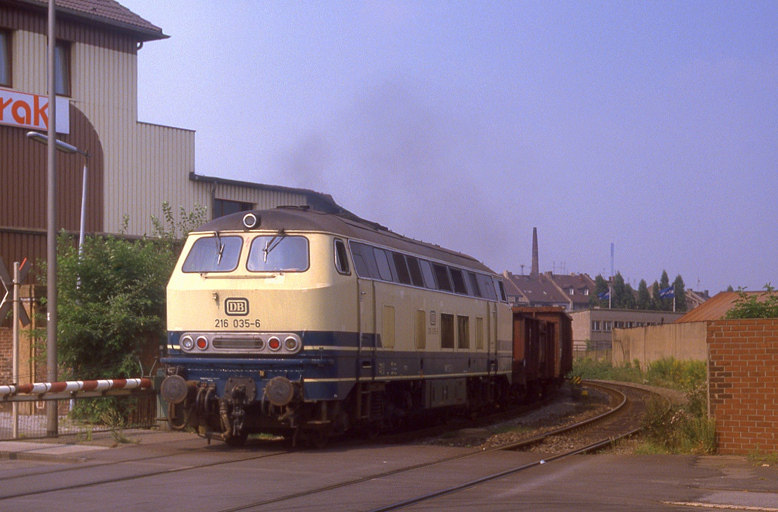 216 035, Duisburg Wanheim, 21.08.1984.