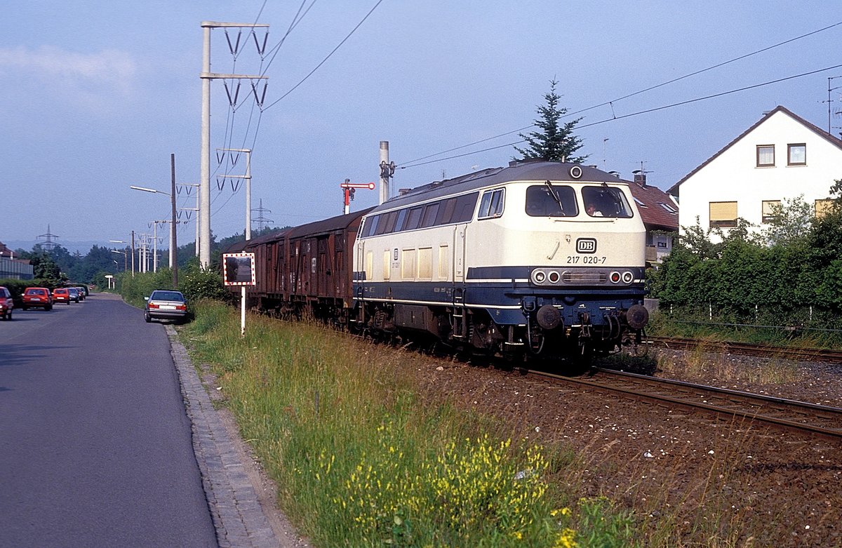 217 020  Lauf r. d. Pegnitz  04.07.91