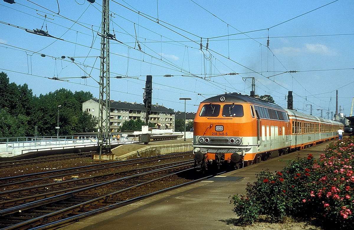 218 148  Köln - Deutz  01.08.88