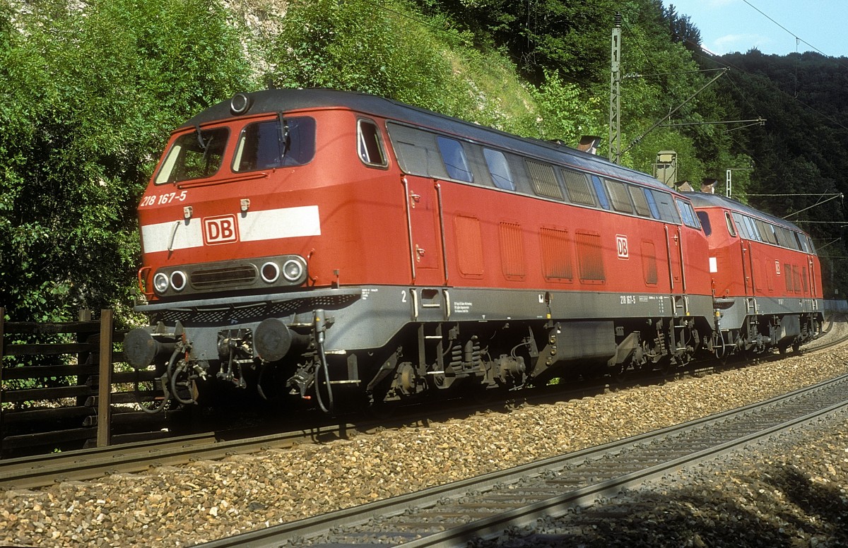 218 167 + 218 166  Geislinger Steige  29.07.03