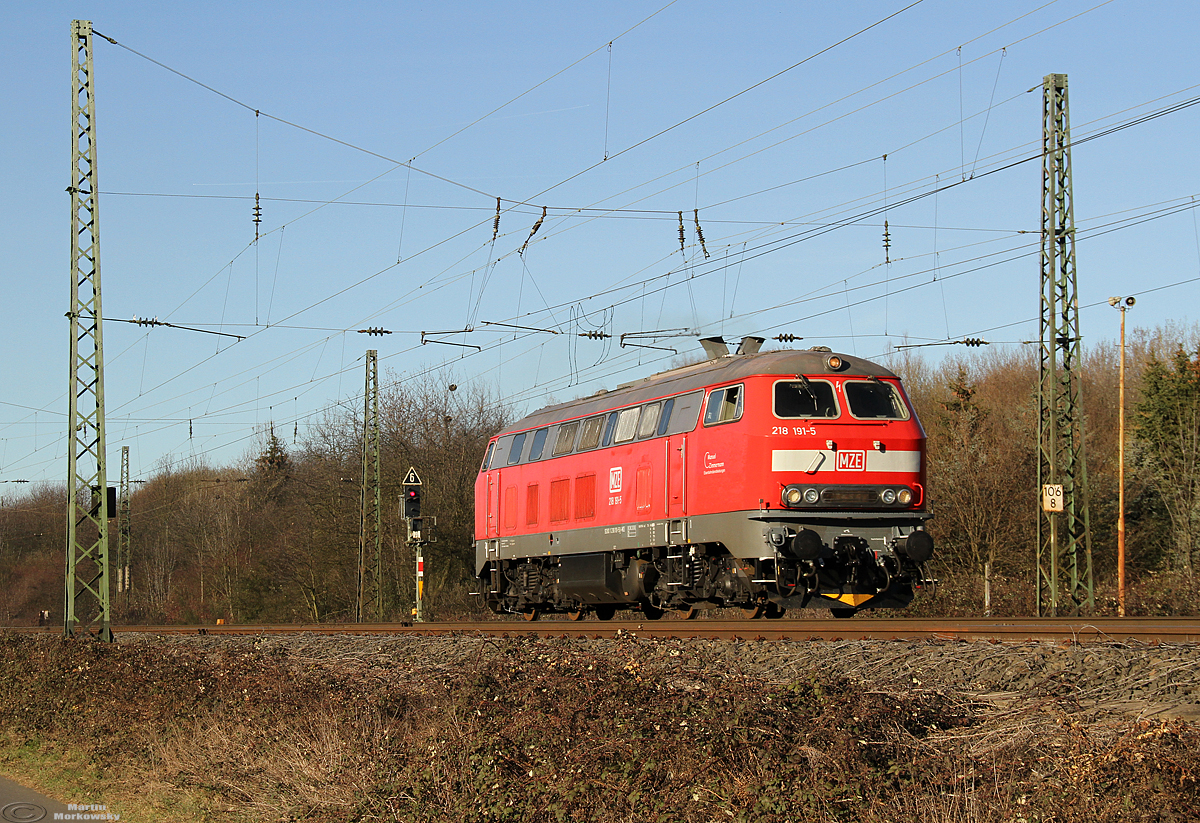 218 191  MZ  Lz bei Unkel am 26.02.2019
