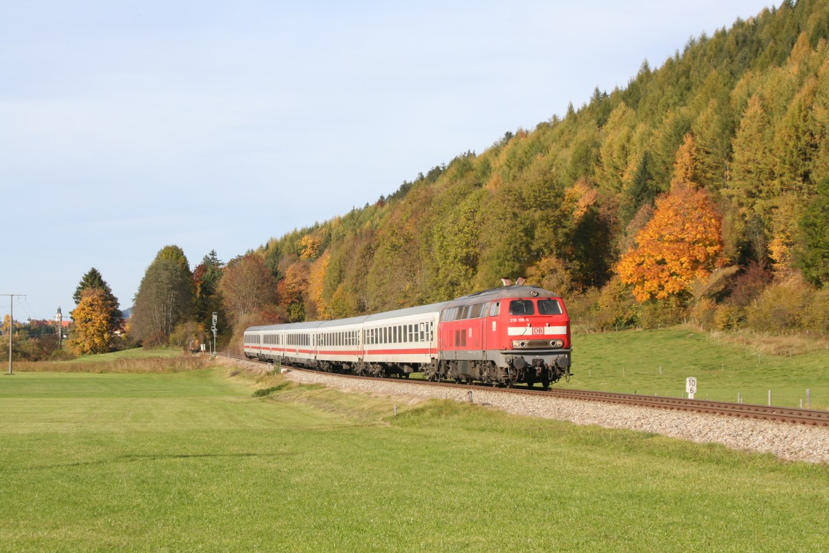 218 196-4 Altstädten(Allgäu) 12.10.2008