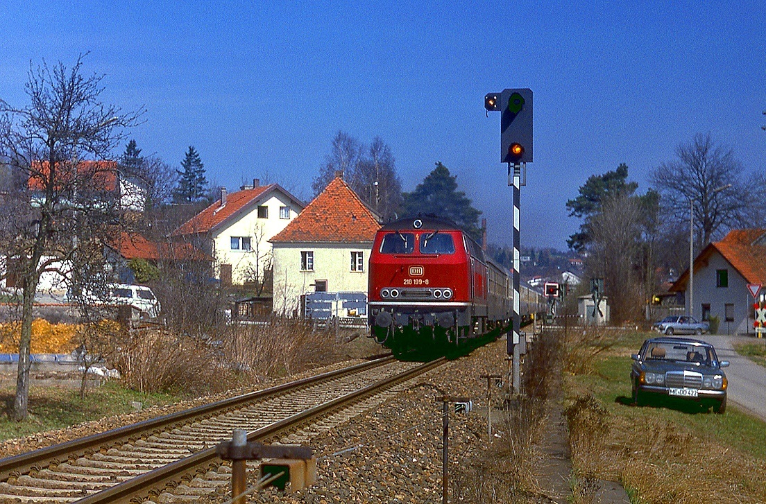 218 199, Furth im Wald, 05.04.1985.
