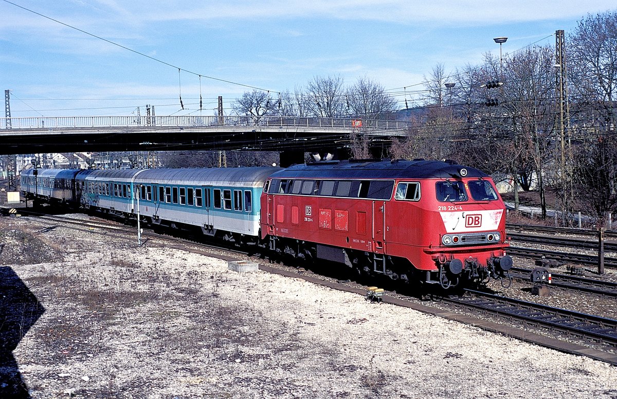 218 224  Ulm Hbf  28.02.97