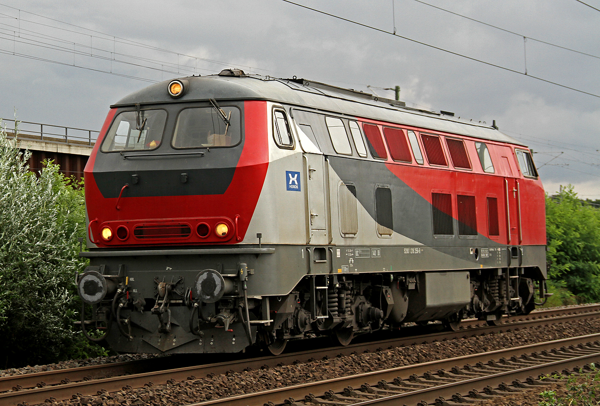 218 256  Heros  Lz bei Porz Wahn am 31.08.2017