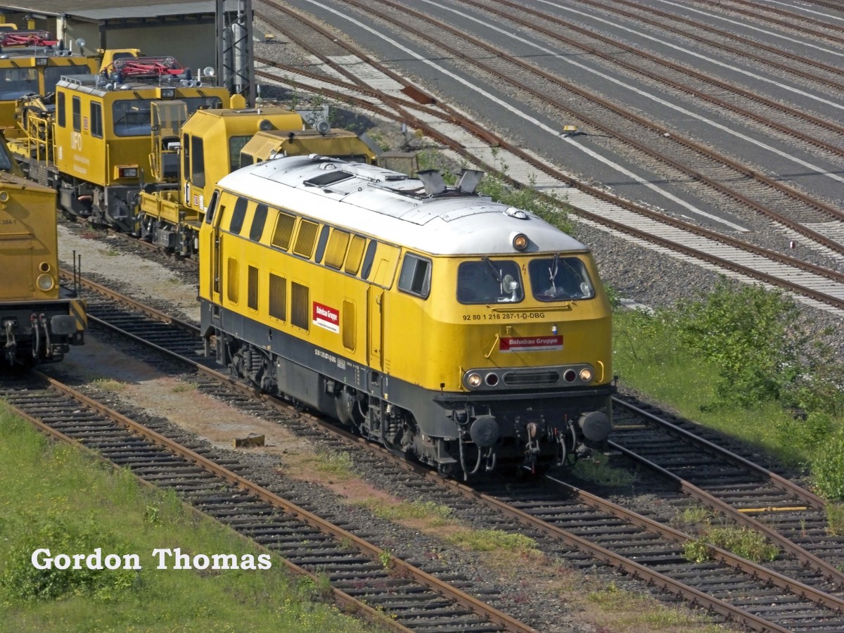 218 287 in Duisburg Entenfang 25.05.2014.