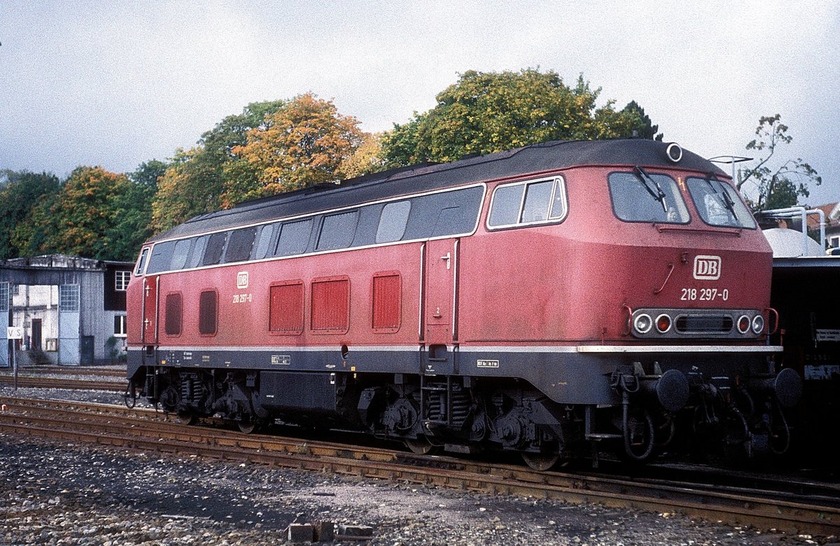 218 297  Freudenstadt Hbf  09.10.82
