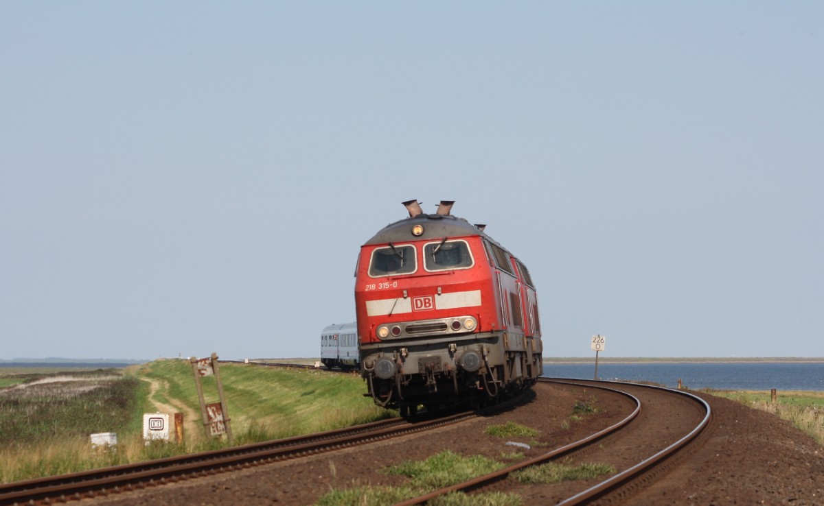 218 315 in Morsum-Nsse(Sylt) am 19.08.13